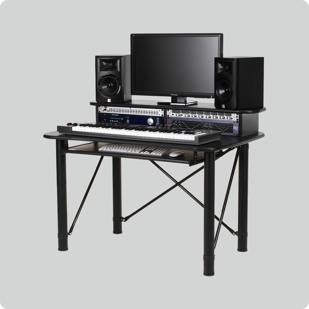 フクれいみデスク ProRak 48 Studio Workstation – RAB Audio